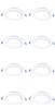 (case of 8) Lightolier LED  Gimbal Downlight, 4 inch round, 700 lumen, 11 watt, TRIAC dimming to 5 percent, Field Selectable Color Temperature, GB4R7ESCT1W, 120V, White