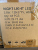 Clinicare LED Night Light, 3.5 watt, 120-277V,  5 inches x 3 inches, 3 color temperatures -3000K, 4000K , 5000K