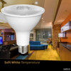 Satco LED PAR38 Lamp 11.5W 90W Equivalent 3000K Soft White 90+ CRI 40° Beam Angle Dimmable Medium Base 120V Clear Finish – Part S22216 (2 Pack)