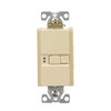 EATON SGFD20V Blank Face GFCI Receptacle, 125 V, 20 A, 2 Pole, 3 Wire, Ivory