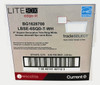 (case of 12) LITEBox Prescolite White Square Trim accessory for LBSE Downlight, 6 inch square, LBSE-6SQD-T-WH, only accessory trim