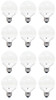 (case of 12 bulbs) GE Lighting 37906 LED G25 Decorative Bulb with Medium Base, 5-Watt, Soft White, Dimmable, 350 lumens 
