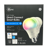 (6 bulbs)GE Lighting CYNC Smart LED Light Bulbs, Color Changing, Bluetooth and Wi-Fi, Compatible with Alexa and Google Home, A19 Bulbs 