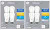GE Classic Soft White LED Bulbs, ST19 Edison, 60W Equivalent using only 5 watts, 500 lumen, Dimmable, beautiful 2700K (8 bulbs)