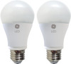GE Lighting 67591 Dimmable LED A19 Light Bulb with Medium Base, 10-Watt, Soft White, 2-Pack