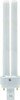 GE Lighting Energy Smart CFL 97576 9-Watt, 550-Lumen Double Biax Light Bulb with G23-2 Base, 10-Pack by GE Lighting