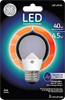 GE Lighting 89987 LED 4.5-watt 300-Lumen Dimmable A15 Ceiling Fan Bulb with Medium Base, Clear, 1-Pack