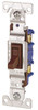 Eaton toggle switch 1301B, #14-10 AWG, 15A, Brown, Single-Pole, Polycarbonate 