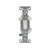 Eaton CSB315STW-SP-L 15-Amp, 120/277-Volt/AC Commercial Specification Grade 3-Way AC Toggle Switch, White