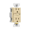 Eaton Wiring 15 Amp Duplex GFCI NAFTA-Compliant Receptacle Outlet, Ivory, SGF15FV