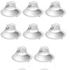 (case of 8) Prescolite LiteBox Standard, 4 inch round LED Downlight, Color Selectable (3500K, 4000K, 5000K), 90+ CRI, 0-10v Dimming, 120-277V, Matte White, LBRST-4RD-M-LSSLCWCS9-WH