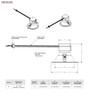 (case of 8) Prescolite LiteBox Standard, 4 inch round LED Downlight, Color Selectable (3500K, 4000K, 5000K), 90+ CRI, 0-10v Dimming, 120-277V, Matte White, LBRST-4RD-M-LSSLCWCS9-WH