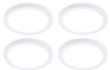 (case of 4) Lightolier LED Surface Mount Downlight, 7 inch round, 1000 lumen, 14 watts, Selectable Color Temperature, TRIAC Dimming, 120VAC, slim profile, white, SD7R10ESCT1W 