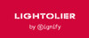 (case of 6) Lightolier 6" Square Flat Downlight Trim, Black for square Flat LED Downlight by Lightolier