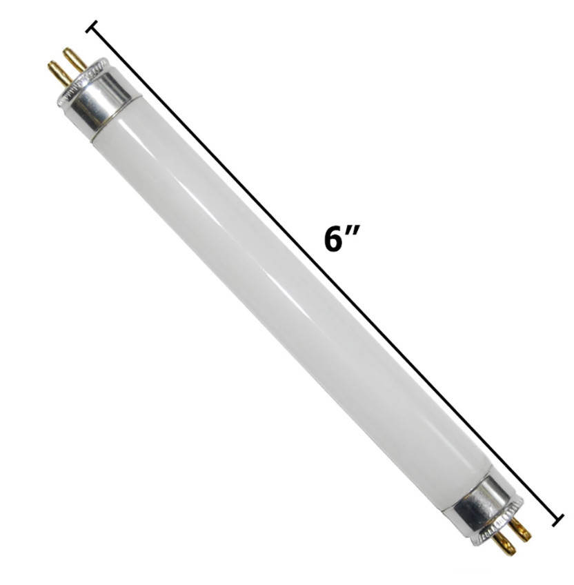 (pack of 6) Sylvania 23512 F4T5SW 6 inch Fluorescent Tube Soft White 3000K  Miniature BiPin base