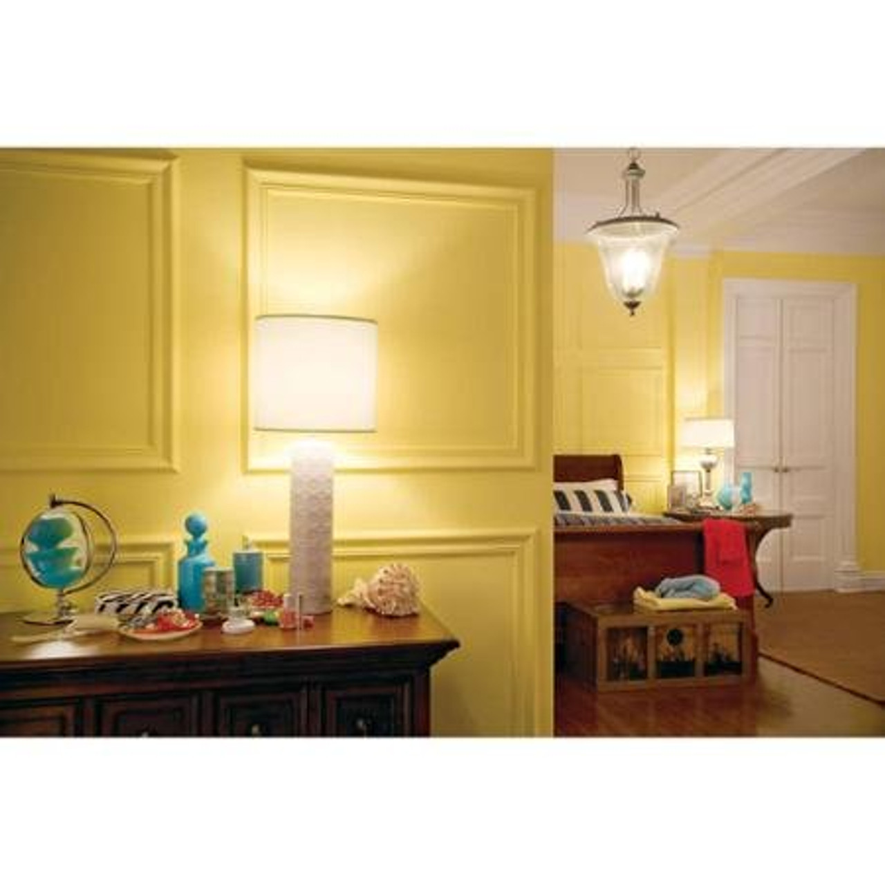 GE 60 watt equivalent Bright From the Start CFL Light Bulb 15W, A19, 2 Pack