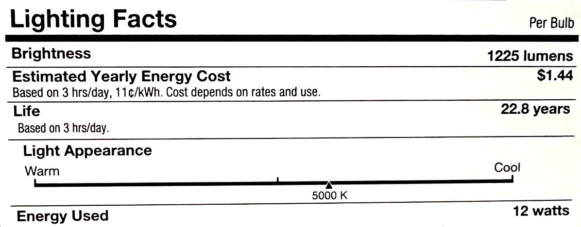 (2 pack) Sylvania LED BR40 Flood Light 85 watt equivalent Dimmable Daylight