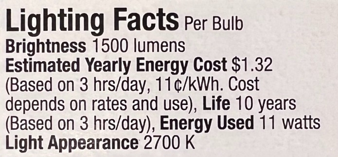 (4 pack) Sylvania LED A21 Soft White 100 watt equivalent Glass LED Light Bulb