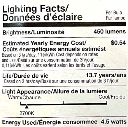 (8 bulbs) Sylvania 40524 - LED A15 A Line Pear LED Light Bulb, Candelabra base, 2700K Soft White Glass LED Light Bulb