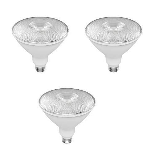 (3 bulbs) GE 36913 refresh LED Par38, Dimmable, 120 watt equivalent, Energetic Daylight LED Flood light