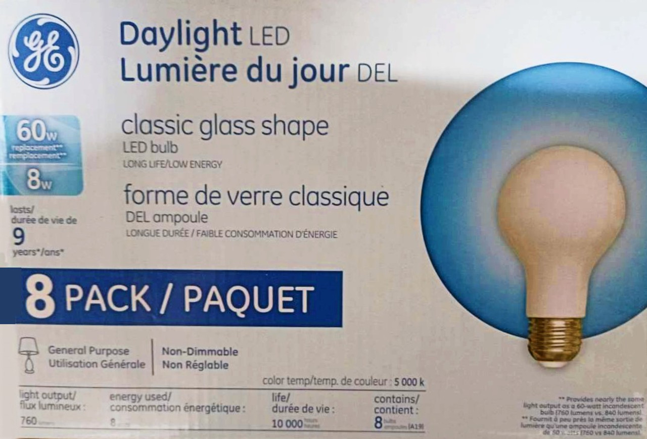 ge led 760 lumens 5000k