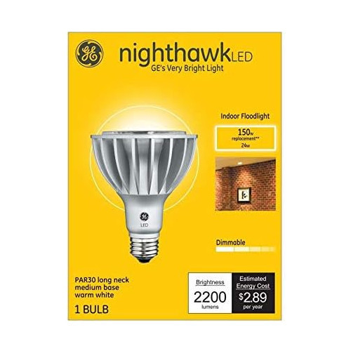 GE 37631 NightHawk LED floodlight 2200 lumens