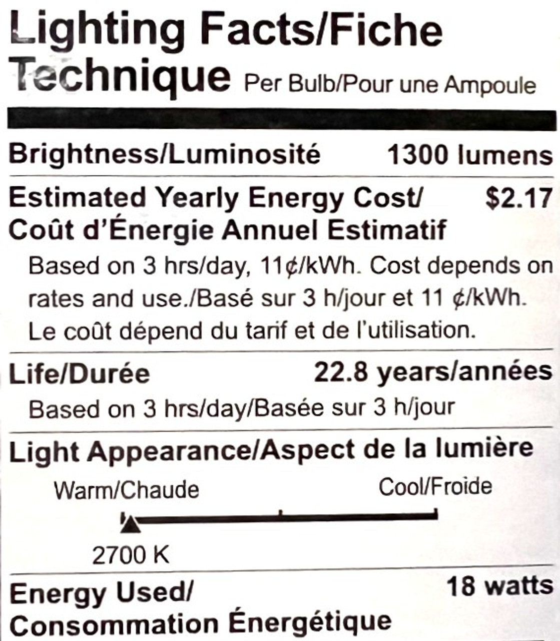 (6 bulbs) GE 94906 Reflector Spot PAR38 LED Light Bulb, 2700K Warm White, Dimmable, 18 watt 1300 lumen LED Light Bulb