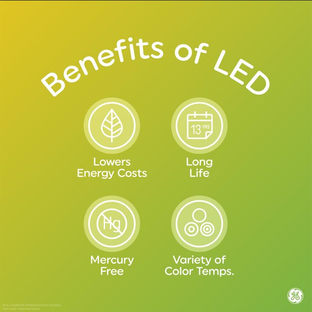 GE 36731 Vintage Style LED Light Bulb, G25 Globe, Amber finish, Meandering Spiral filament, medium base, Dimmable