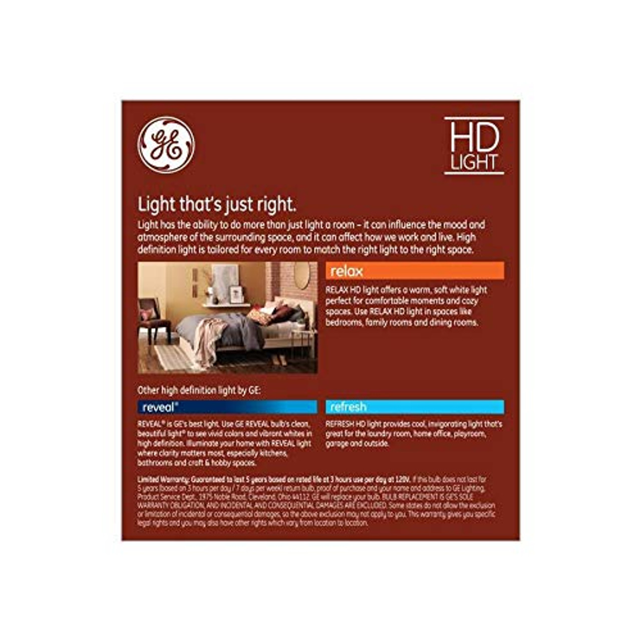 GE Relax 6-Pack LED Decorative 60 W Equivalent, Dimmable Soft White Ca12 LED Light Bulbs Decorative Candelabra Antique