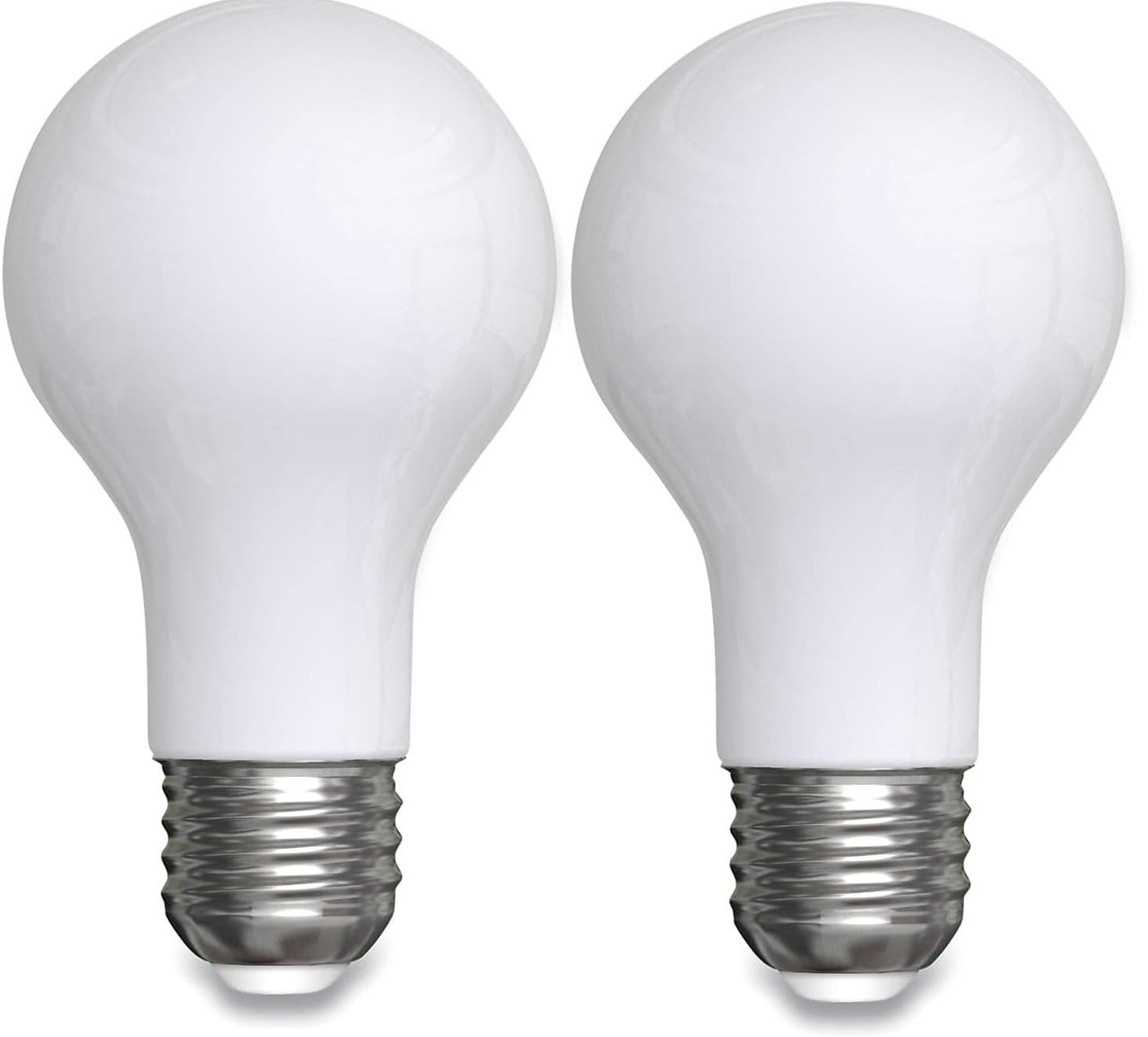 (2 bulbs) GE 31186 LED A2, 5000K Daylight, 13 watts, 100 watt equivalent, non-dimmable