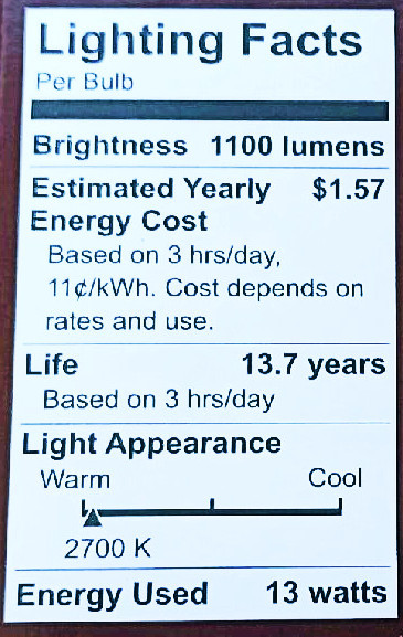 (case of 4) GE relax LED A19 , 75 watt equivalent uses only 13 watts, 1100 lumens, High Definition Light, Comfortable soft white light, medium base, Dimmable LED Light bub