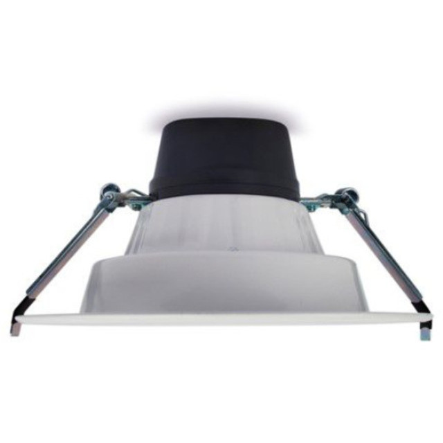 Philips Lightolier 10 inch Retrofit LED Downlight, 3000K Color Temp,  CR10R30930UW,  field selectable lumens, 120-277V LED luminaire, 9.5 inch round aperture