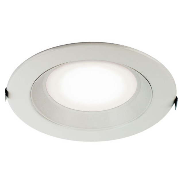 Philips Lightolier 10 inch Retrofit LED Downlight, 3000K Color Temp,  CR10R30930UW,  field selectable lumens, 120-277V LED luminaire, 9.5 inch round aperture