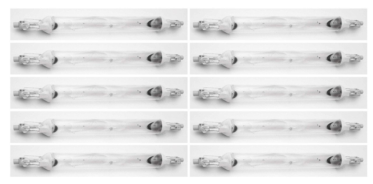 (case of 10) Sylvania 66627 - M2000T8/DE 2000 watt T8 Double Ended DE Metal Halide MH 2000W Lamp METALARC BRITELINE HID/High Intensity Discharge Bulb RX7S Wedge Base Replaces MHL-2000/1 M2000T8DE