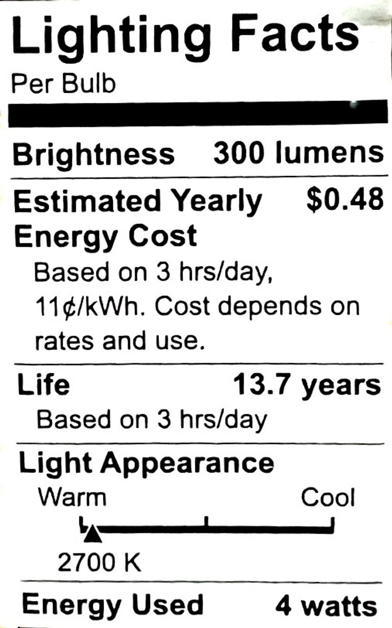 (12 bulbs) GE Lighting 36893 LED Chandelier Bulb, relax LED, Dimmable, Clear, Decorative 4 watt (40-Watt Replacement), 300-Lumen Candelabra Base Bent Tip, Soft White LED Light Bulb