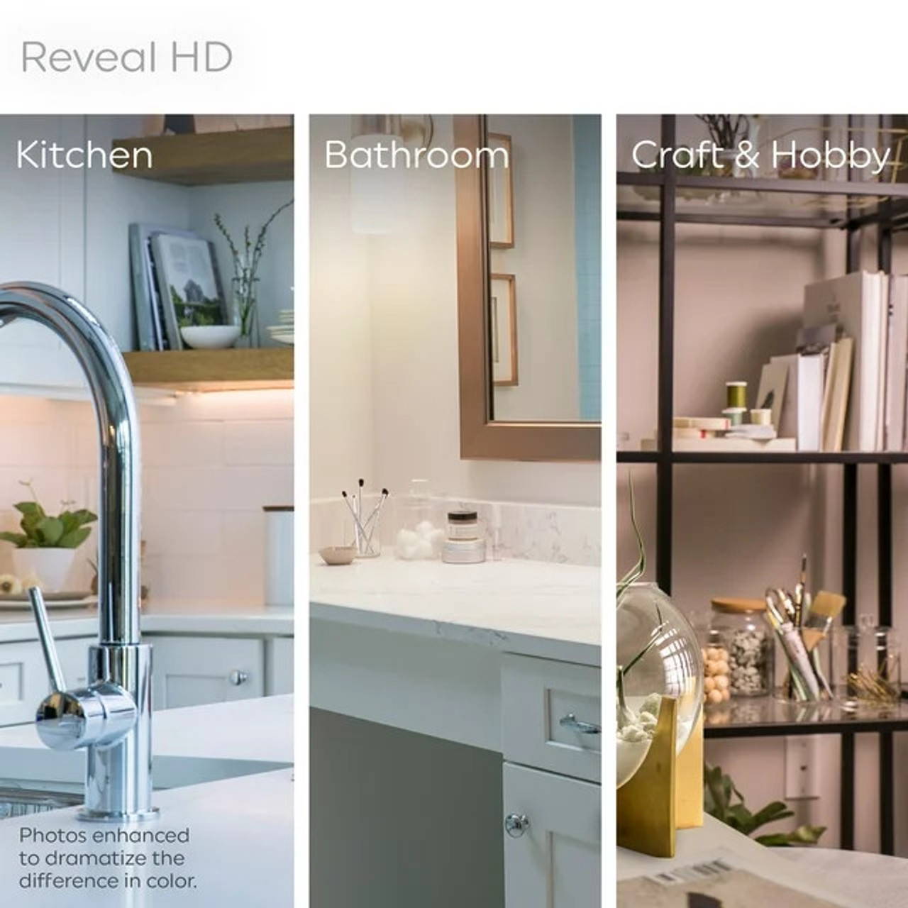 GE 67420 Straight T5 Fluorescent Tube, 21 inch, 13 watt, 800 lumen, Reveal HD Light 2600K,  Under cabinet T5 fluorescent lamp, F13T5/KB/RVL/CB 