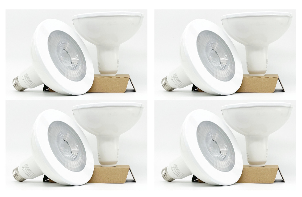 (8 bulbs) GE Lighting LED PAR38 Flood Light, Bright Warm White LED Light Bulb, 1200 lumens, 15 watts, equivalent to 90 watt