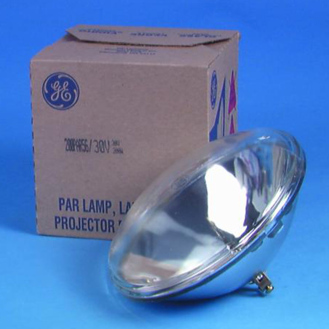 GE Soft White 20122 200-Watt, 3700-Lumen PAR56 Very Narrow Spotlight Bulb with Screw Terminal Base, 1-Pack