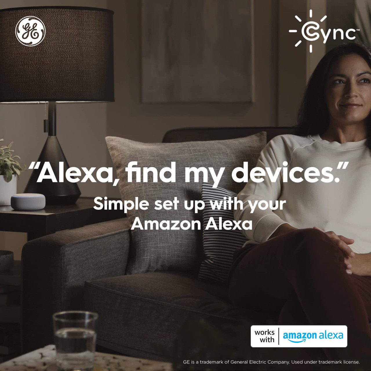  (2 bulbs)GE CYNC Smart LED Light Bulbs, Color Changing, Bluetooth Enabled, Works with Alexa and Google