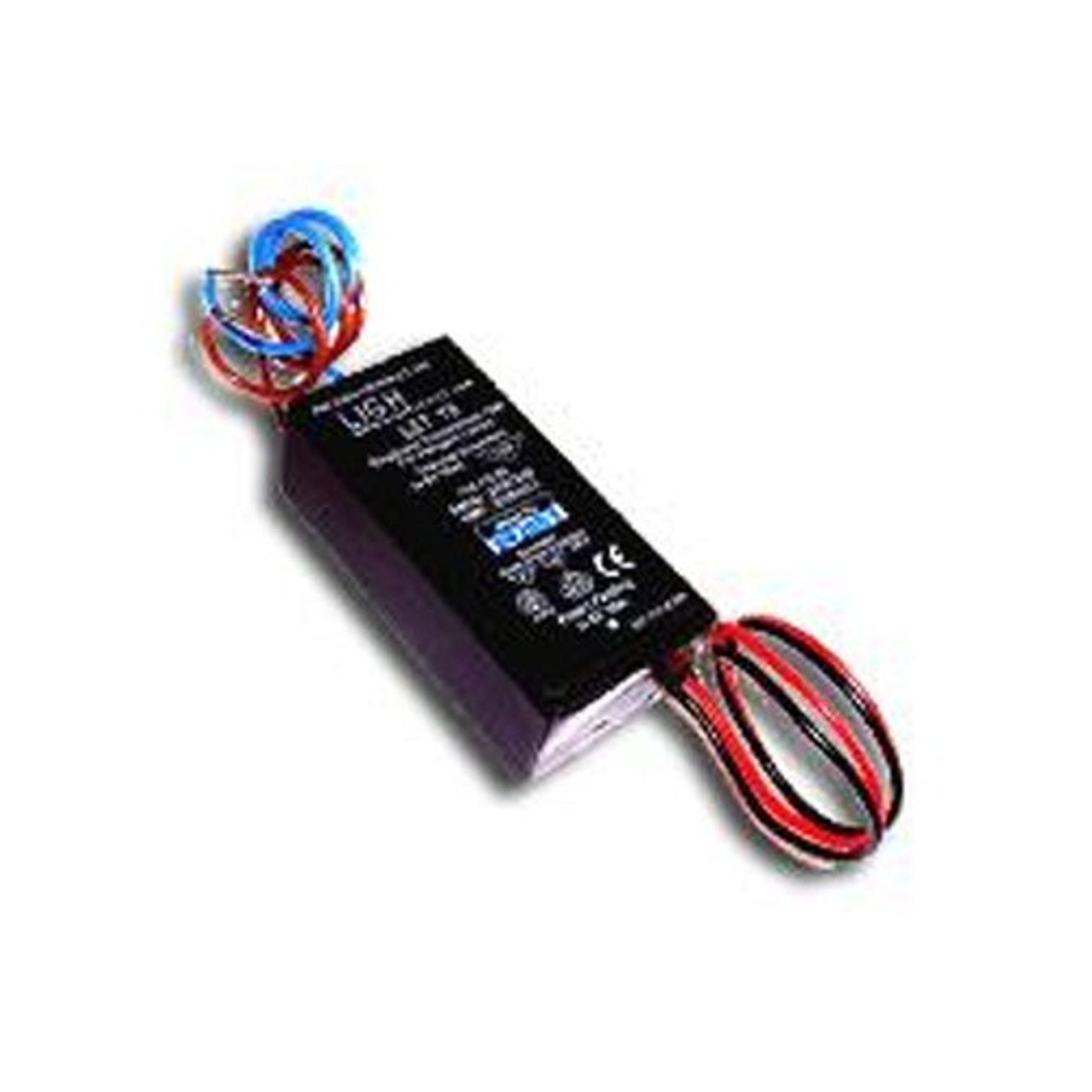 GE's Lightech GELT75A24012EU 68662 LET 75 240V 12V AC 75W 240V to 12V Electronic Transformer for Halogen Lights