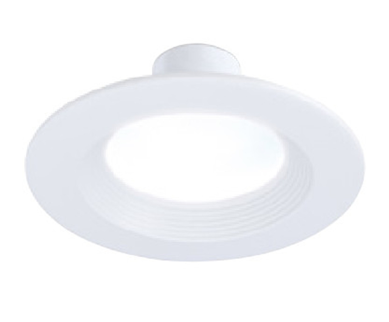 Signify Lightolier LED Retrofit Downlight, 6 inch round, 900 lumen, 10 watts, 3000K Color Temp, 120V, White