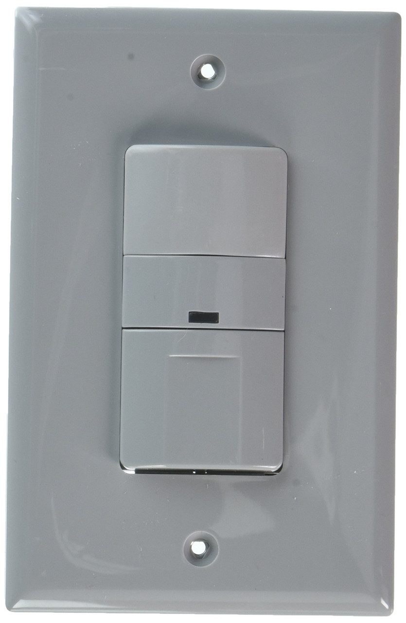 Eaton OS306U-GY 600W Wall Mount Occupancy Vacancy Sensor, Gray