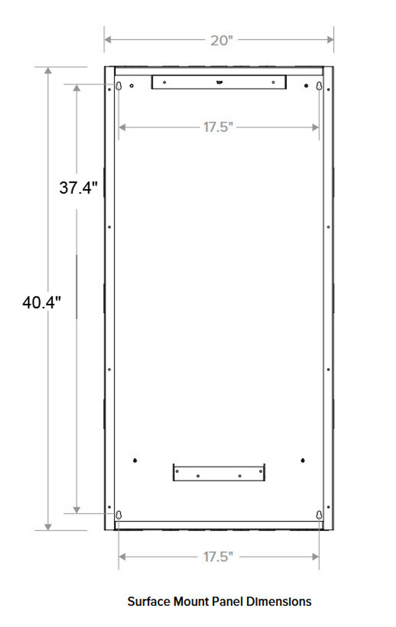 Hubbell NXP2 Series Lighting Control Panel, NXP2-PNL-48-48-U-S, 48 relay Capacity, 48 Dimming Channels, 48-30A/Single Pole Latching Relays, 120/277VAC, Surface Mount
