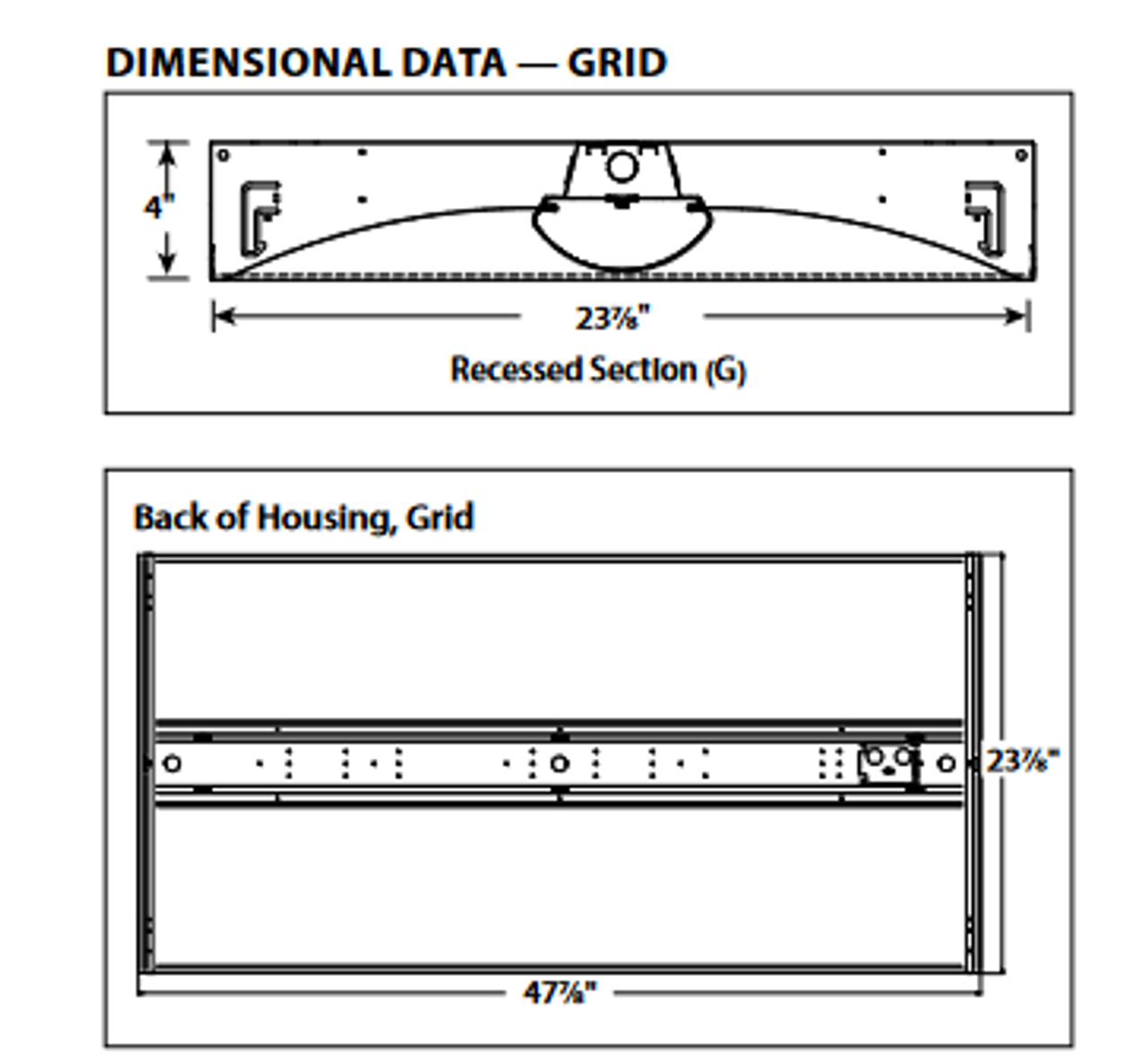 Hubbell Columbia Lighting LED Contemporary Architectural Troffer, 24 inches by 48 inches, 3500K Warm White, 4900 lumens, 36 watts, 120-277V, Dimming, Emergency battery,  LCAT24-35MLG-EDU-ELL14-C488-GK
