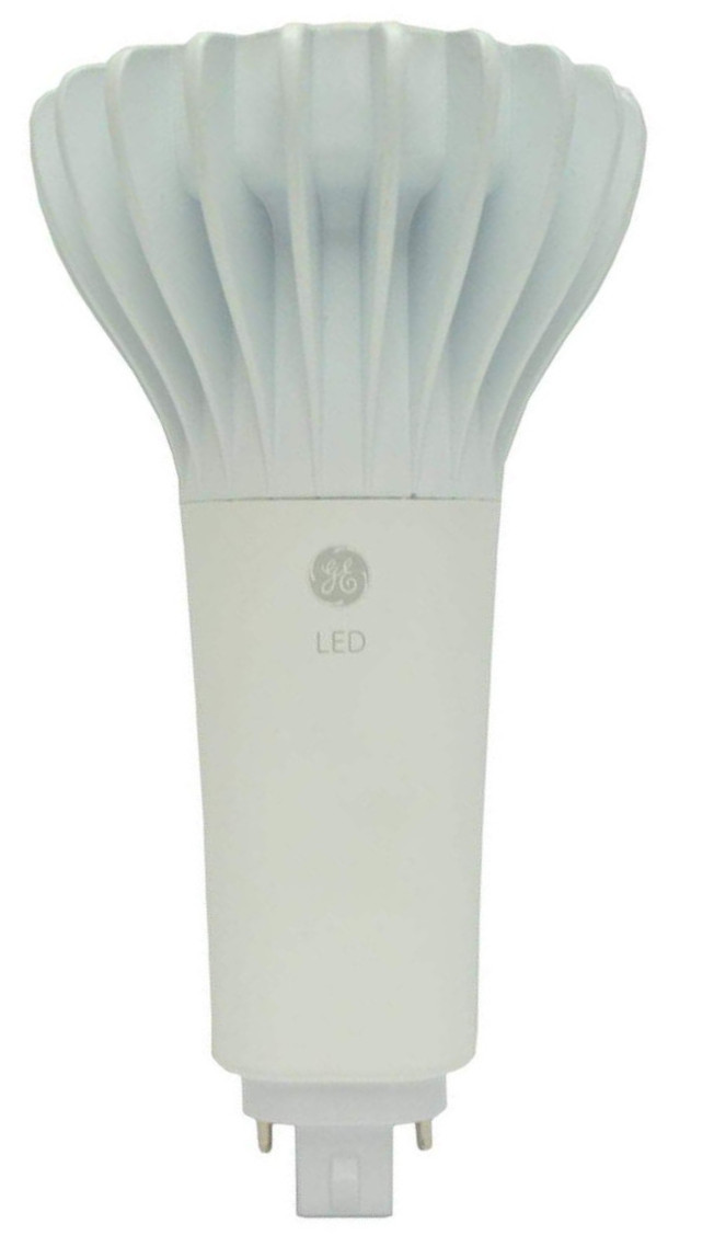 GE LED Lightbulb, 18.5 watt, PL, 4-pin, (GX24q) base, 3500K, Ballast Compatible, vertrical, LED19GX24Q-V/835