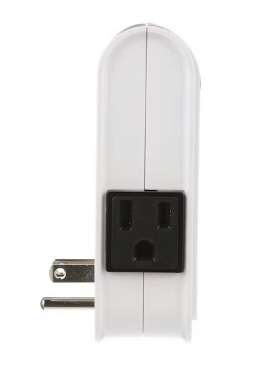 Eaton Wiring Z-Wave Plus Wireless ON/OFF Plug-in Module, White, 2 outlet, 125V, Indoor Smart Plug 