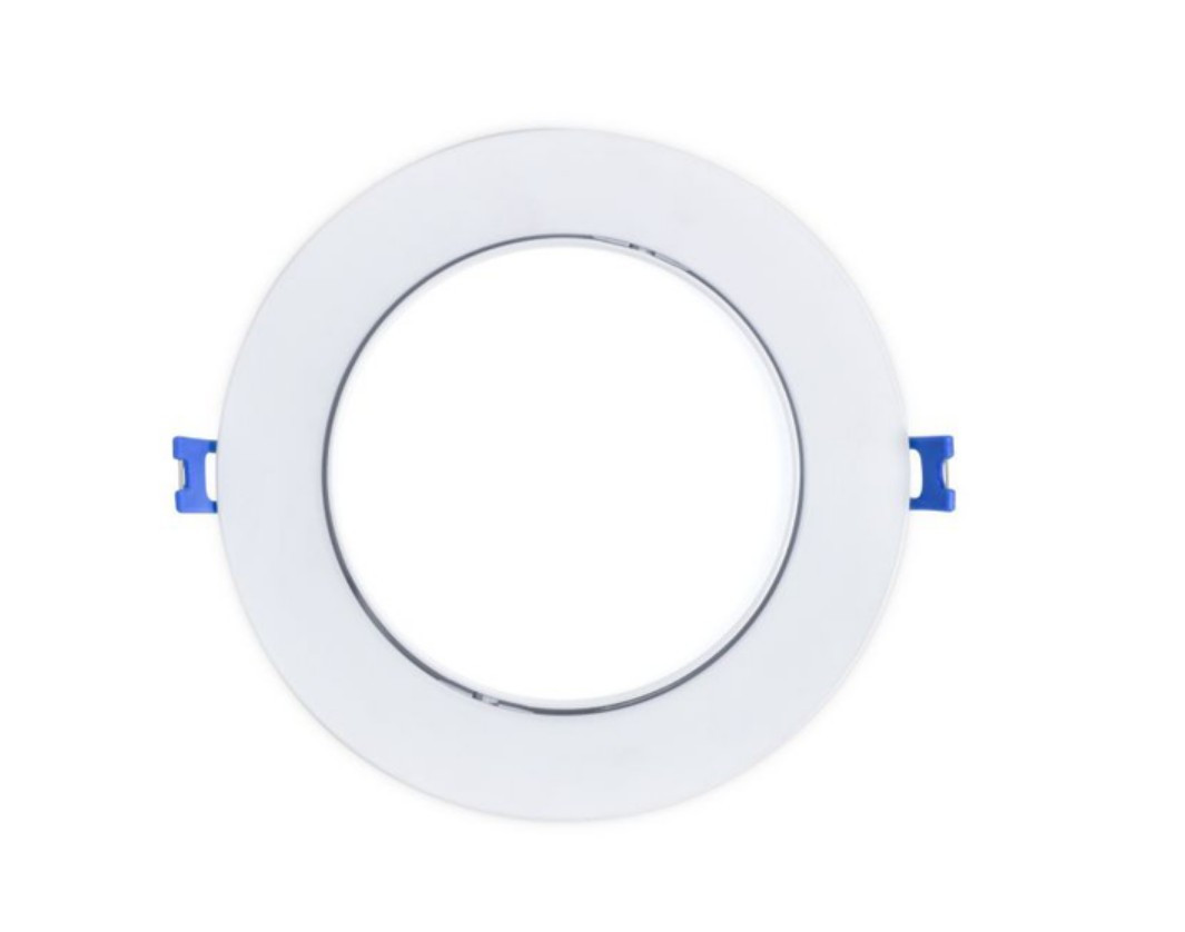 Lightolier LED 6 inch Round Gimbal Downlight, 15 watt 1100 lumen, field selectable 5CCT (2700K, 3000K, 3500K, 4000K, 5000K), 120V, Triac Dimming, GB6R11ESCT1W