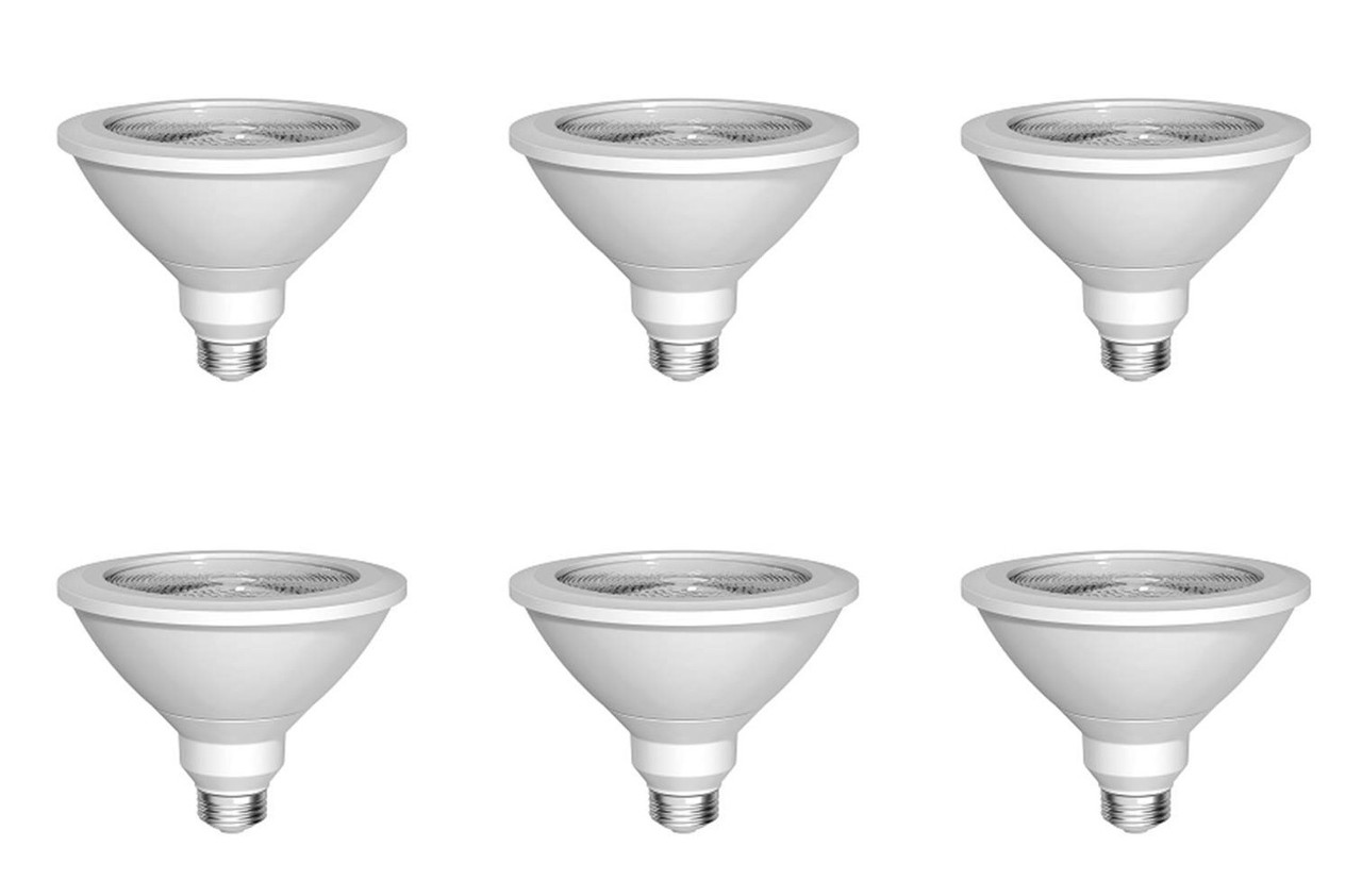  (case of 6) GE 9292PAR38 LED Light Bulb, 18 watt, 1350 lumen, 3000K, Dimmable, Reflector Spot, Medium screw (E26) base