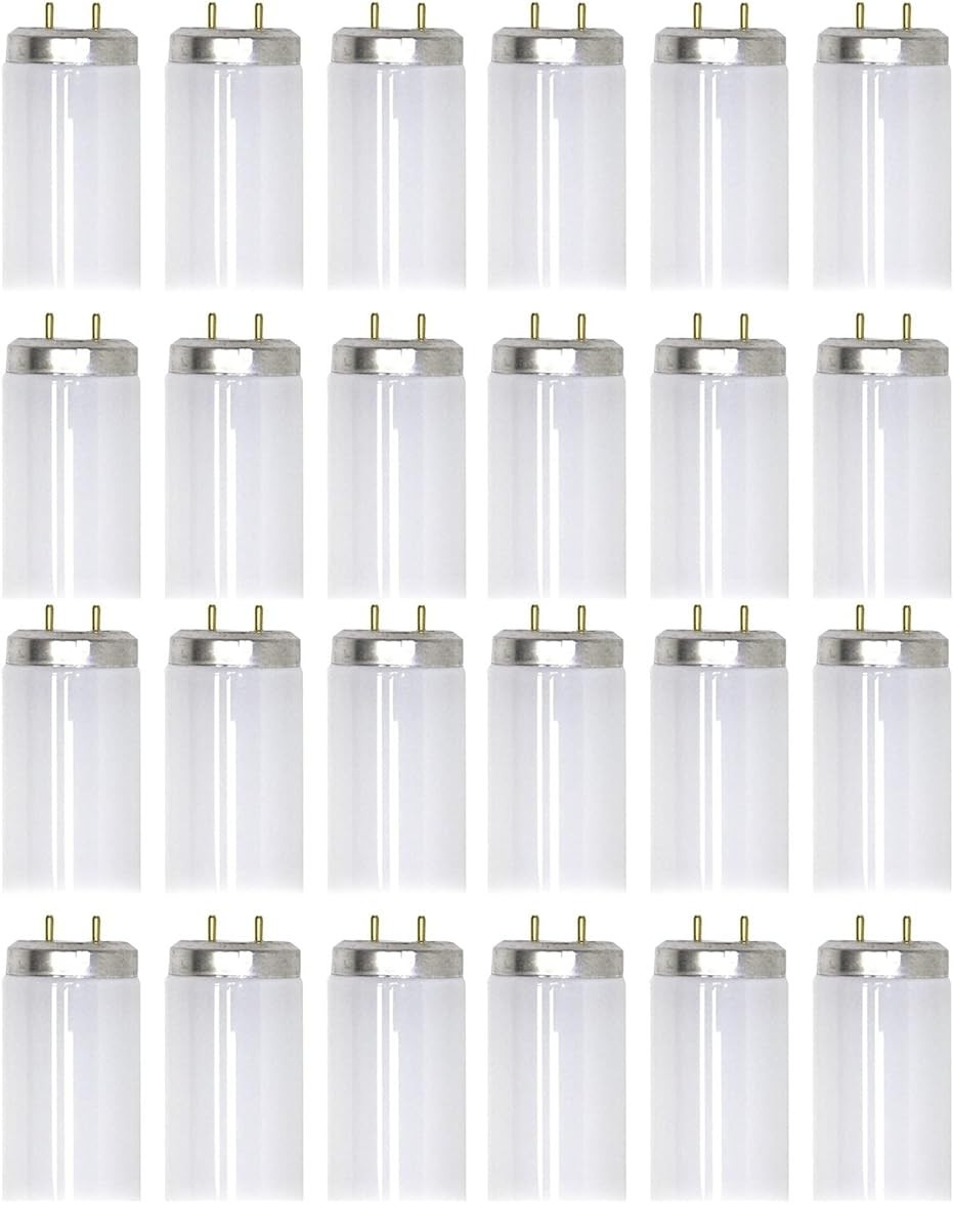 (case of 24) GE 10310, 36 inch T8, 1850 lumens, 30 watts, 6500K, F30T8/D, Medium Bi-Pin (G13) base