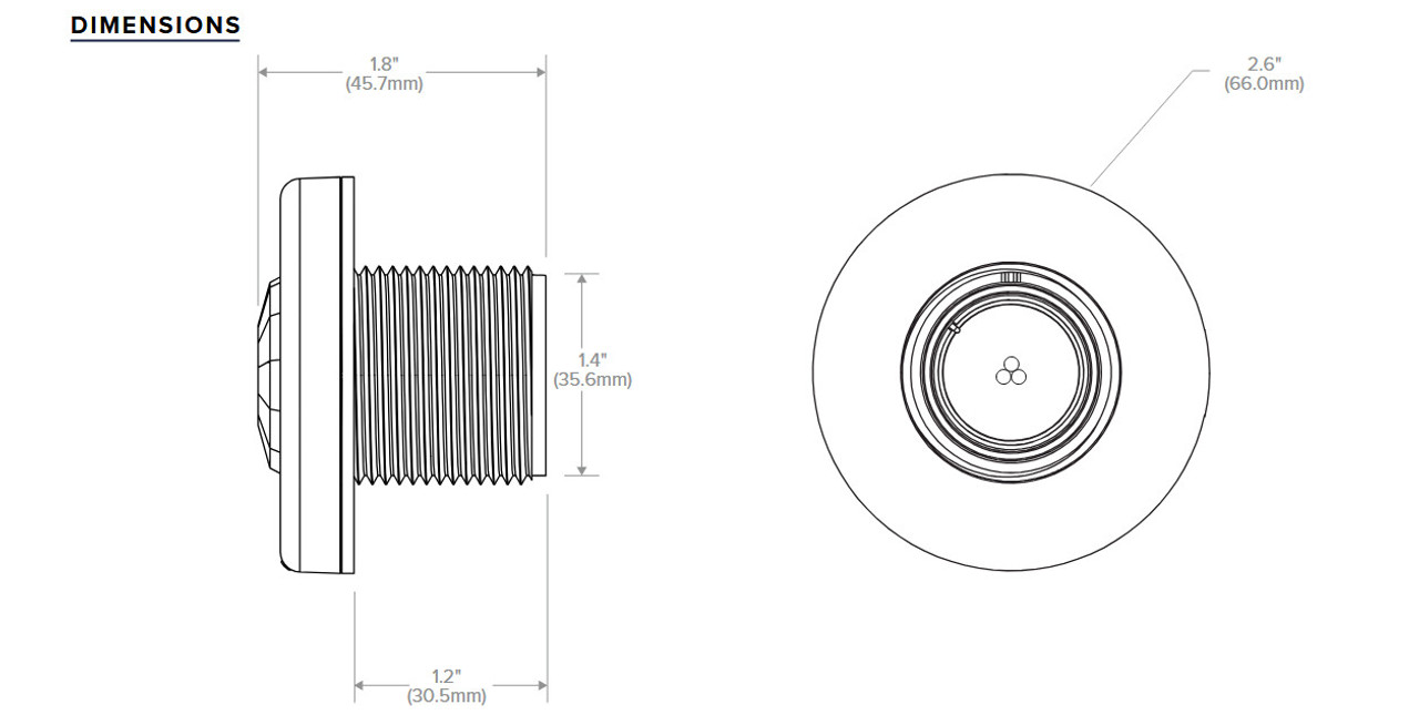 Current BTSMP Series, Bluetooth Omni Indoor/Outdoor Passive Infrared Fixture sensor, PIR technology, BTSMP-OMNI-O-BK